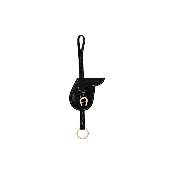 Fashion Keyband Saddle | Black | N&oslash;glesnor, Aigner