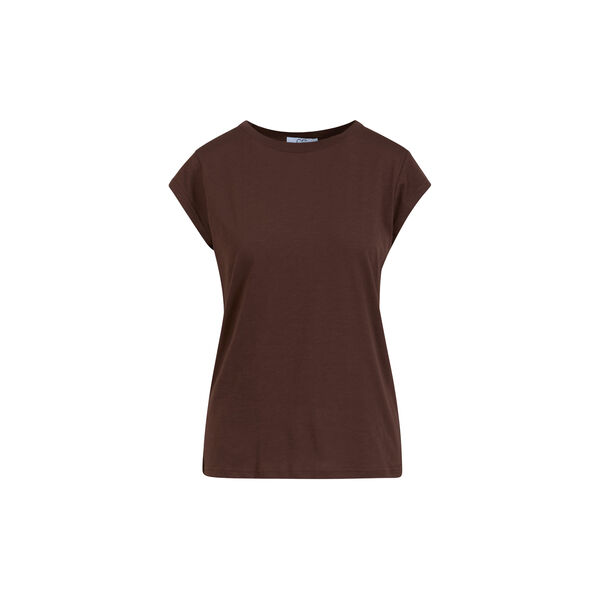 CC Heart basic T-shirt, chocolate nut, Coster Copenhagen