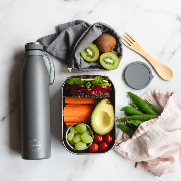 Lunch Box, dark grey, AYA&IDA