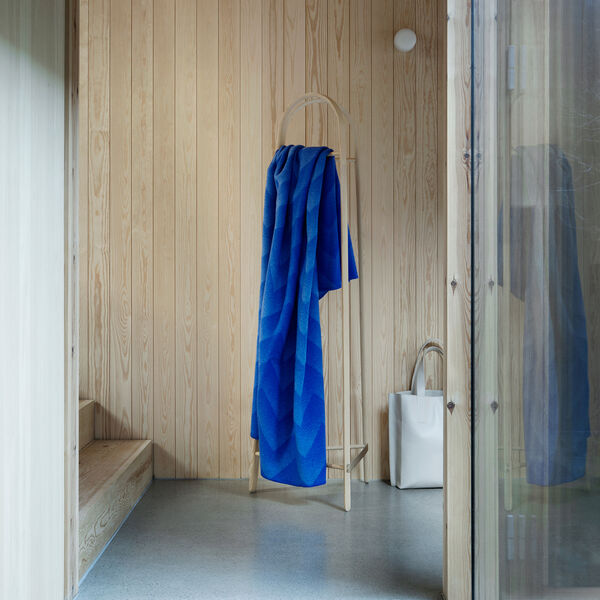 LYNILD Throw, blue, R&oslash;ros Tweed