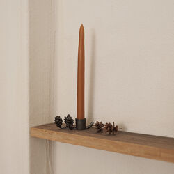 Forest Candle Holder, black brass, Ferm Living