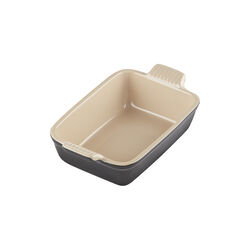 Heritage rektangulært fad 19 cm, black Heritage rektangulært fad 19 cm, black, Le Creuset