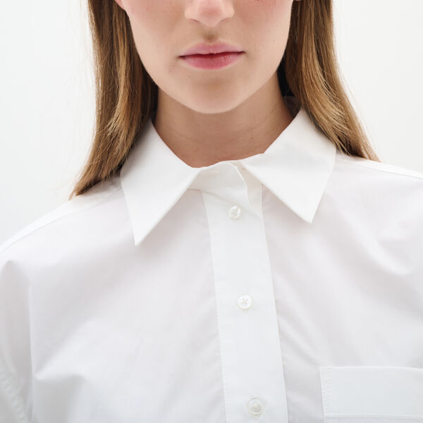 AtlasIW Oversize Shirt, pure white, InWear