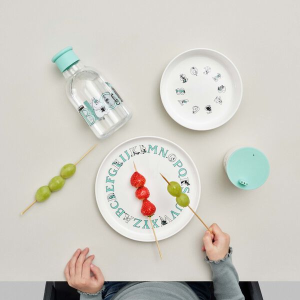 Moomin ABC skål, moomin turqouise, RIG-TIG