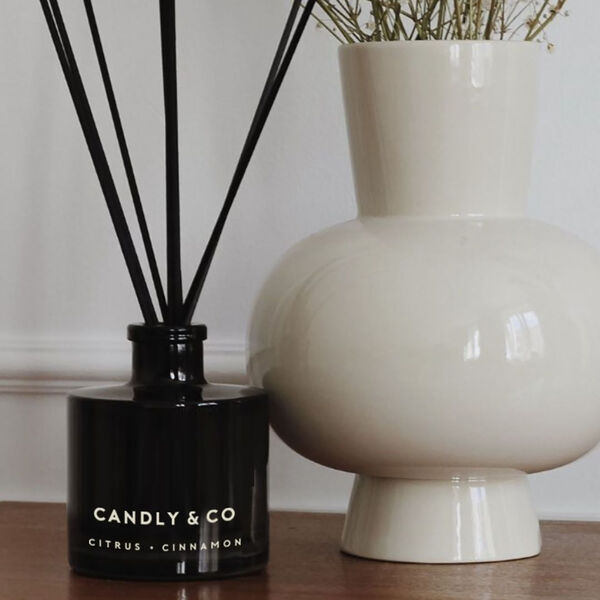 No. 3 Diffuser, Citrus/Cinnamon No. 3 Diffuser, Citrus/Cinnamon, Candly & Co