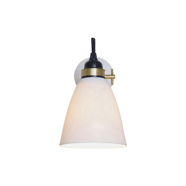 Hector 30 Wall Light, natural white/black, Original BTC