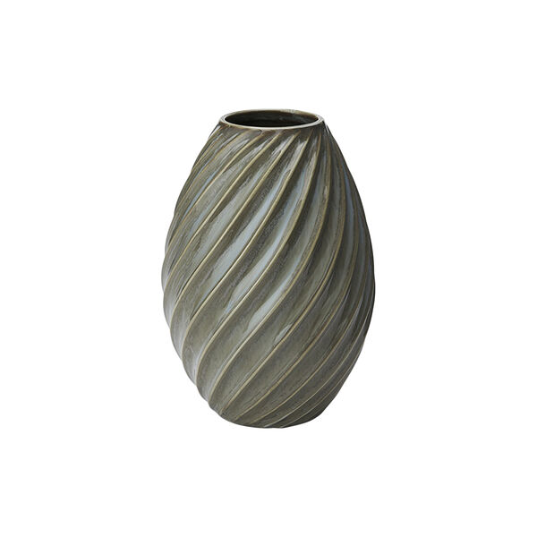 River vase, gråblå, Morsø