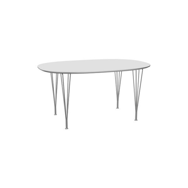FH B612 Superellipse™ spisebord, hvid, Fritz Hansen