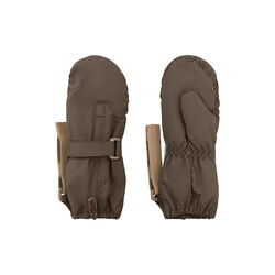 MATCESAR Fleece Lined Mittens, tarmac green, Mini A Ture