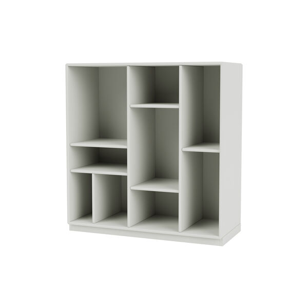 Montana 1613 reol med hjul, 09 nordic/black, Montana Furniture