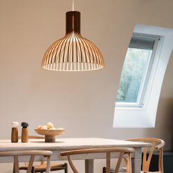 Victo 4250 Pendant, walnut, Secto Design