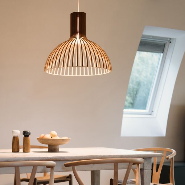 Victo 4250 Pendant, walnut, Secto Design