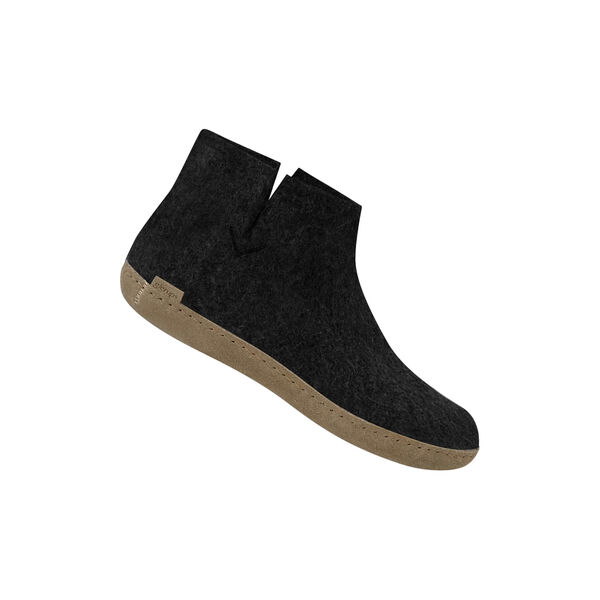 Filtankelstøvle, koksgrå, Glerups