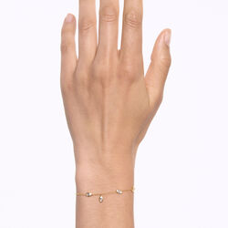 Swift Armbånd 02, guld, Maria Black