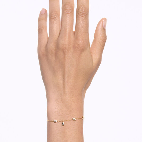 Swift Armbånd 02, guld, Maria Black