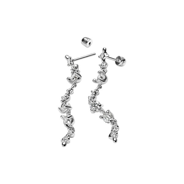 Arctic Earring Large, silver, Maria Black