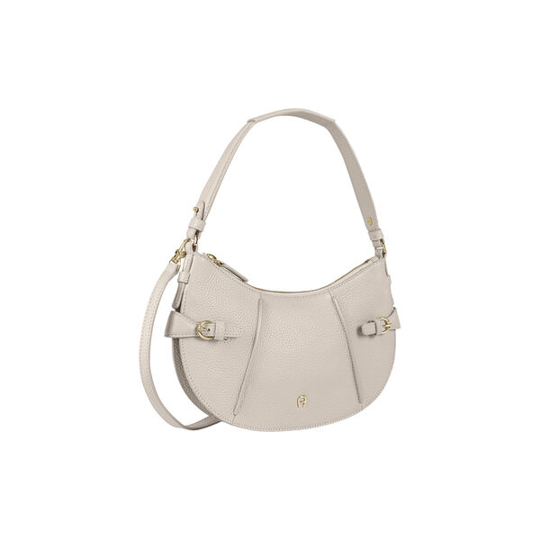 Cavallo Hobo Bag | Fog Beige | Skuldertaske, Aigner