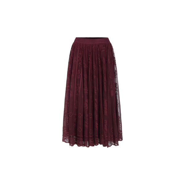 Stine Skirt, oxblood, HUNK&Oslash;N