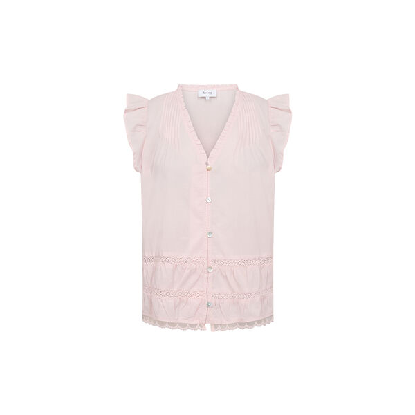 LR-ROSY 2 Bluse, veiled pink, Levet&eacute; Room