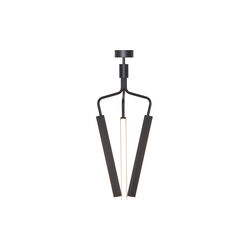 Angel 3 500 Chandelier, black, Rubn