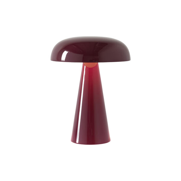 Como SC53 Portable bordlampe, red brown Como SC53 Portable bordlampe, red brown, &Tradition
