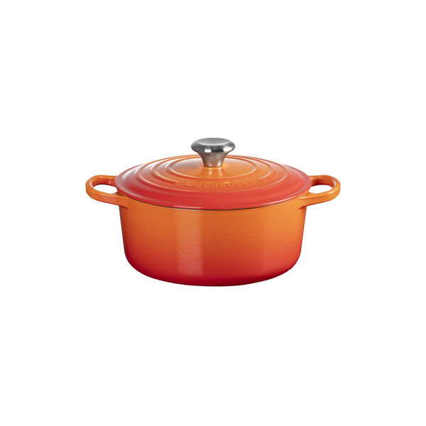 Signature rund st&oslash;bejernsgryde &Oslash; 24 cm, volcanic, Le Creuset