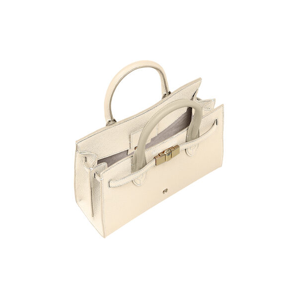 Farah M Handbag, macadamia white, Aigner