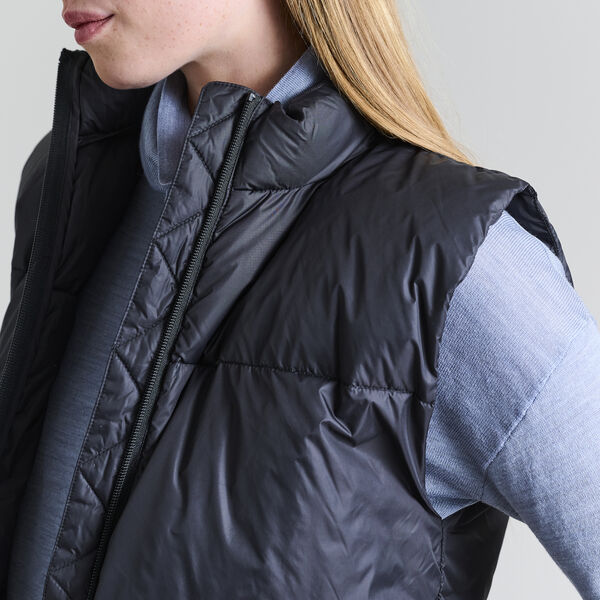 Feather down kort vest, black, BITTE KAI RAND