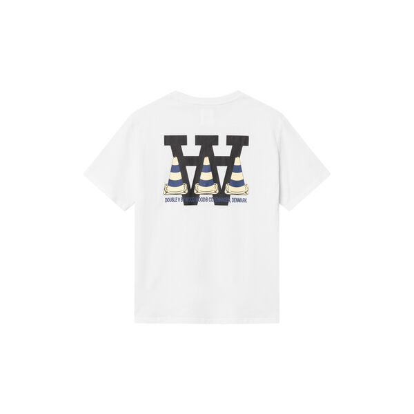 WWAce T-shirt, bright white, Wood Wood