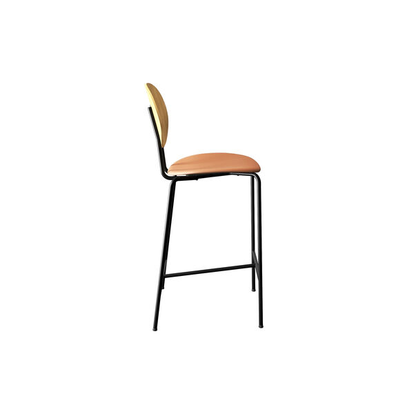 PIET HEIN Counter Chair, olieret eg/Silk Cognac, Sibast Furniture