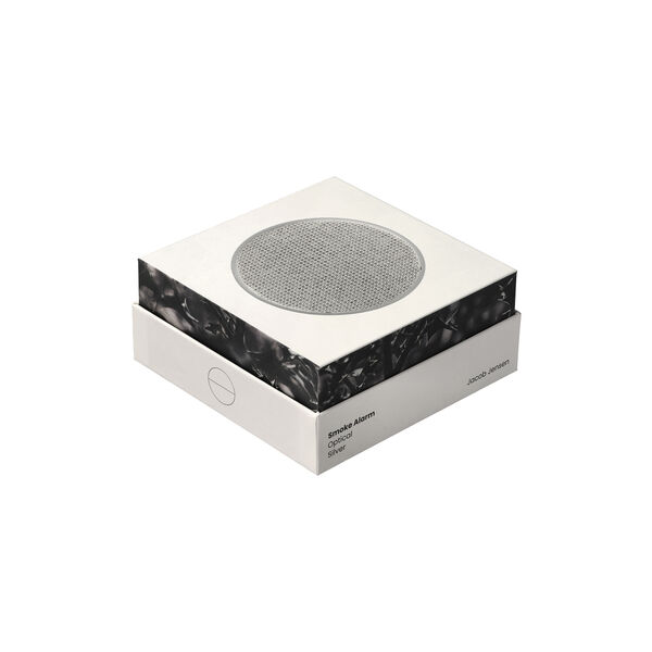 Røgalarm optisk, sølv, Jacob Jensen