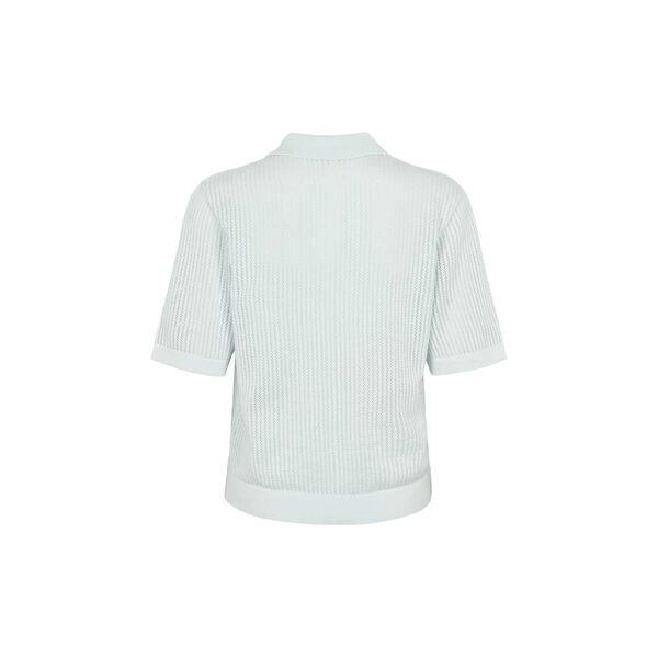 ESNola SS Knit Cardigan, pale blue, esm&eacute; studios