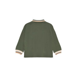 Hcstevie Polo Stripes Polo, deep ivy, Hust & Claire