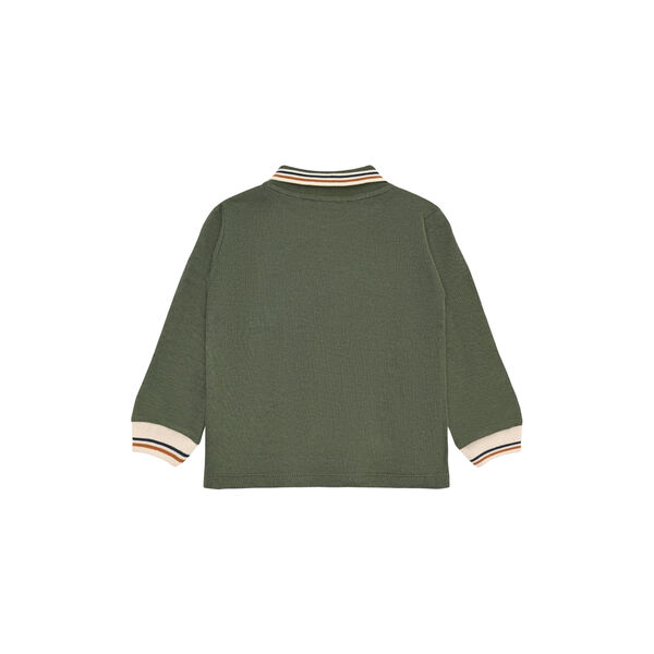 Hcstevie Polo Stripes Polo, deep ivy, Hust & Claire