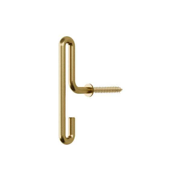 Wall Hook, matt gold Wall Hook, matt gold, MOEBE