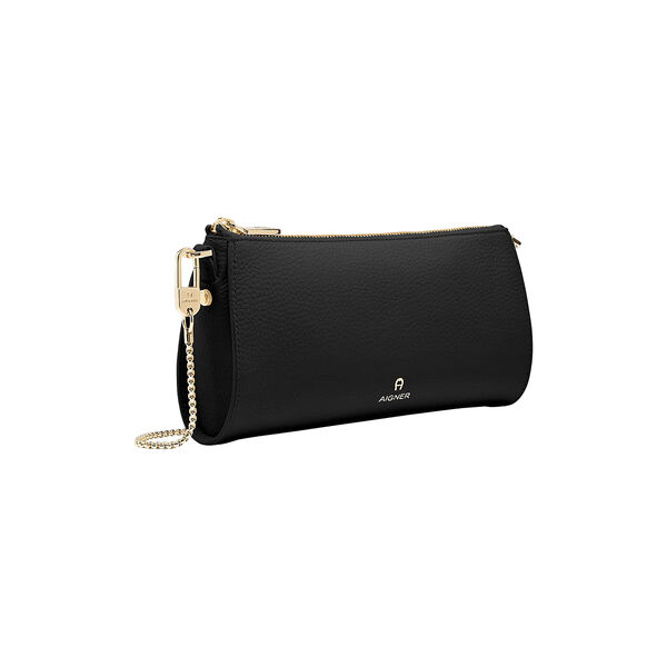 Ivy Mini-Bag S, silver/black, Aigner