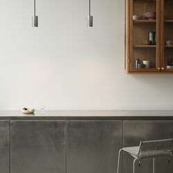 Patrone Pendant Lamp Small, nickel-plated brass, Thorup Copenhagen