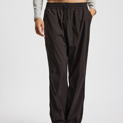 Track Loose Pants Palma, almost black, Rethinkit
