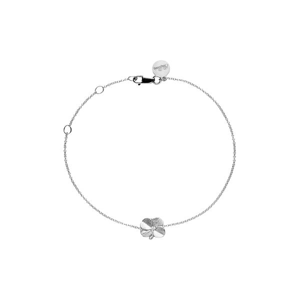 Firkløver armbånd, sølv, Flora Danica Jewellery