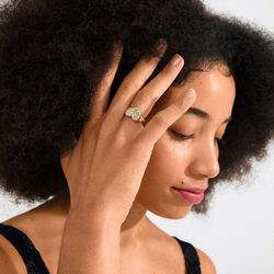 EMMETT ring, guldbelagt EMMETT ring, guldbelagt, Pilgrim