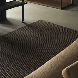 Esplanadi Rug, black/nutria/grey purple, Woodnotes