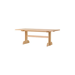 Puffin Dining Table | Rectangular | Solid Oak | Spisebord, Audo Copenhagen