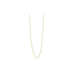 Lina halskæde, guldbelagt/white pearls Lina halskæde, guldbelagt/white pearls, Pure by Nat