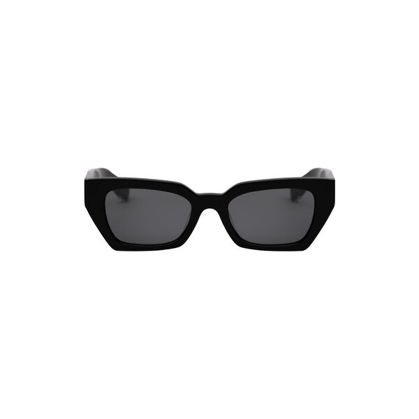 LUNA solbriller, black/transparent, MESSYWEEKEND
