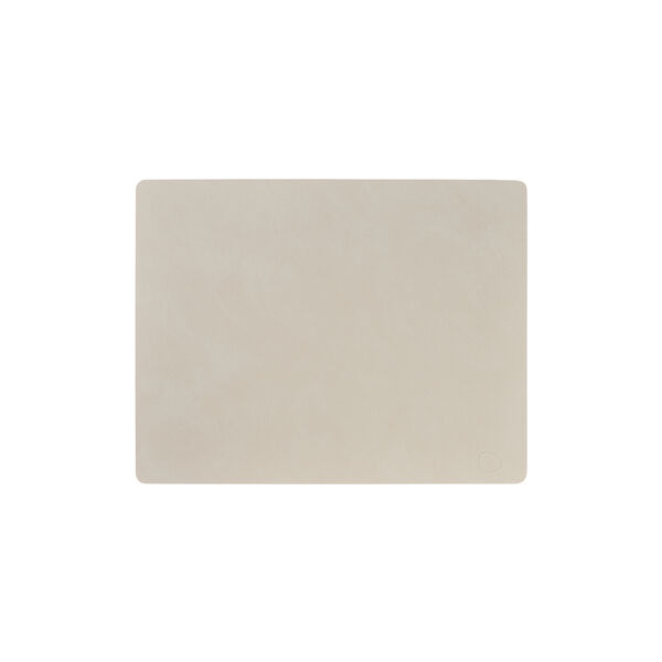 Nupo d&aelig;kkeserviet Square L, oyster white, LIND DNA