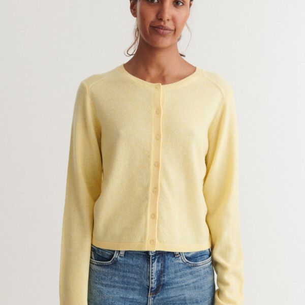 Selem Cardigan, sunlight, Basic Apparel