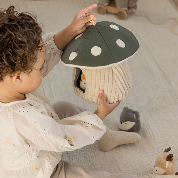 Gemmeleg paddehat aktivitetslegetøj, Sebra