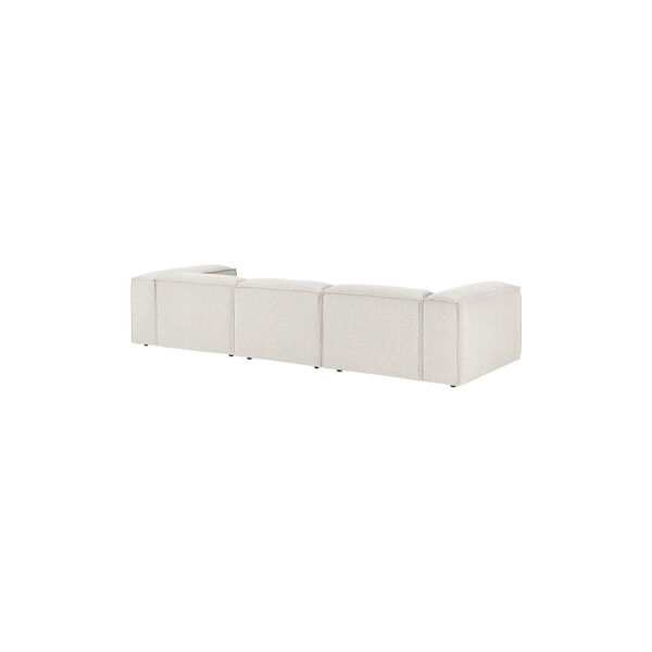 Lennon modulær 4-pers. sofa, bouclé off white, Westwing Collection