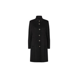 Cashmere Coat W New Parker, ebony black, SAND Copenhagen