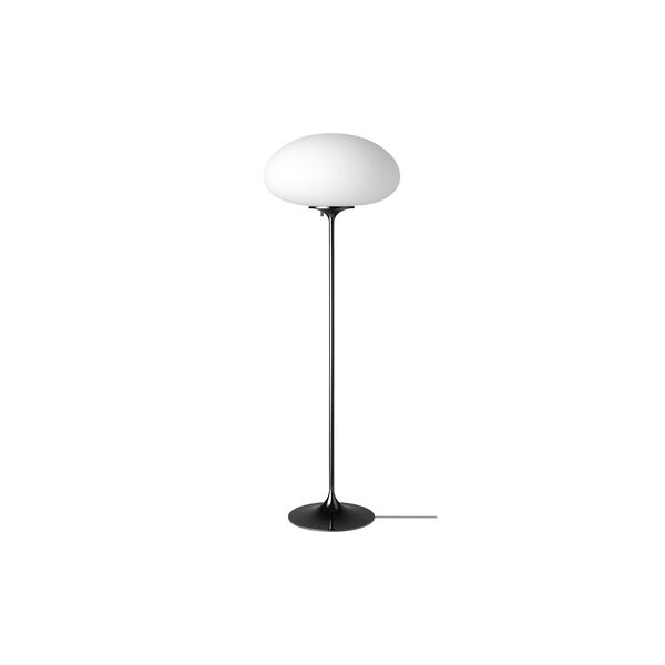 Stemlite Floor Lamp, black chrome, GUBI